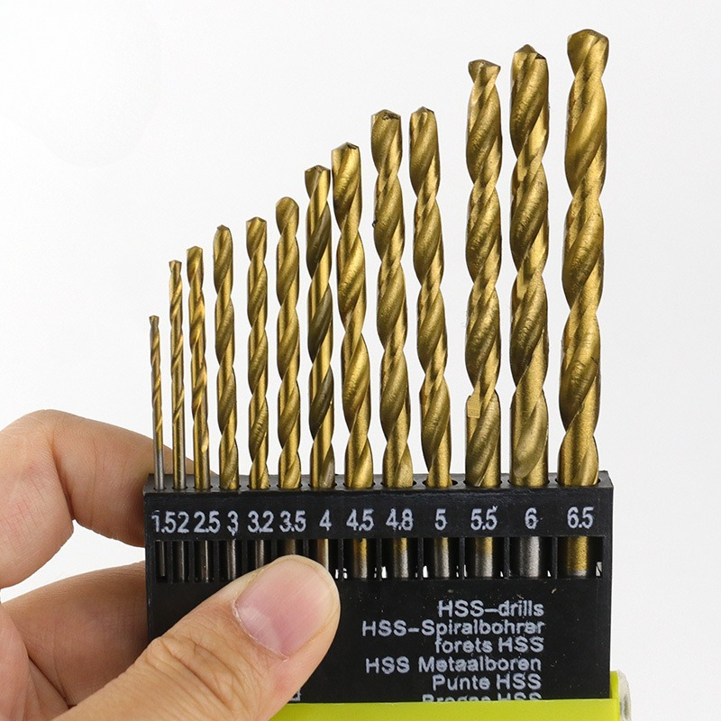 Home Improvement Center - 13PCS High Speed Steel Drill Bit