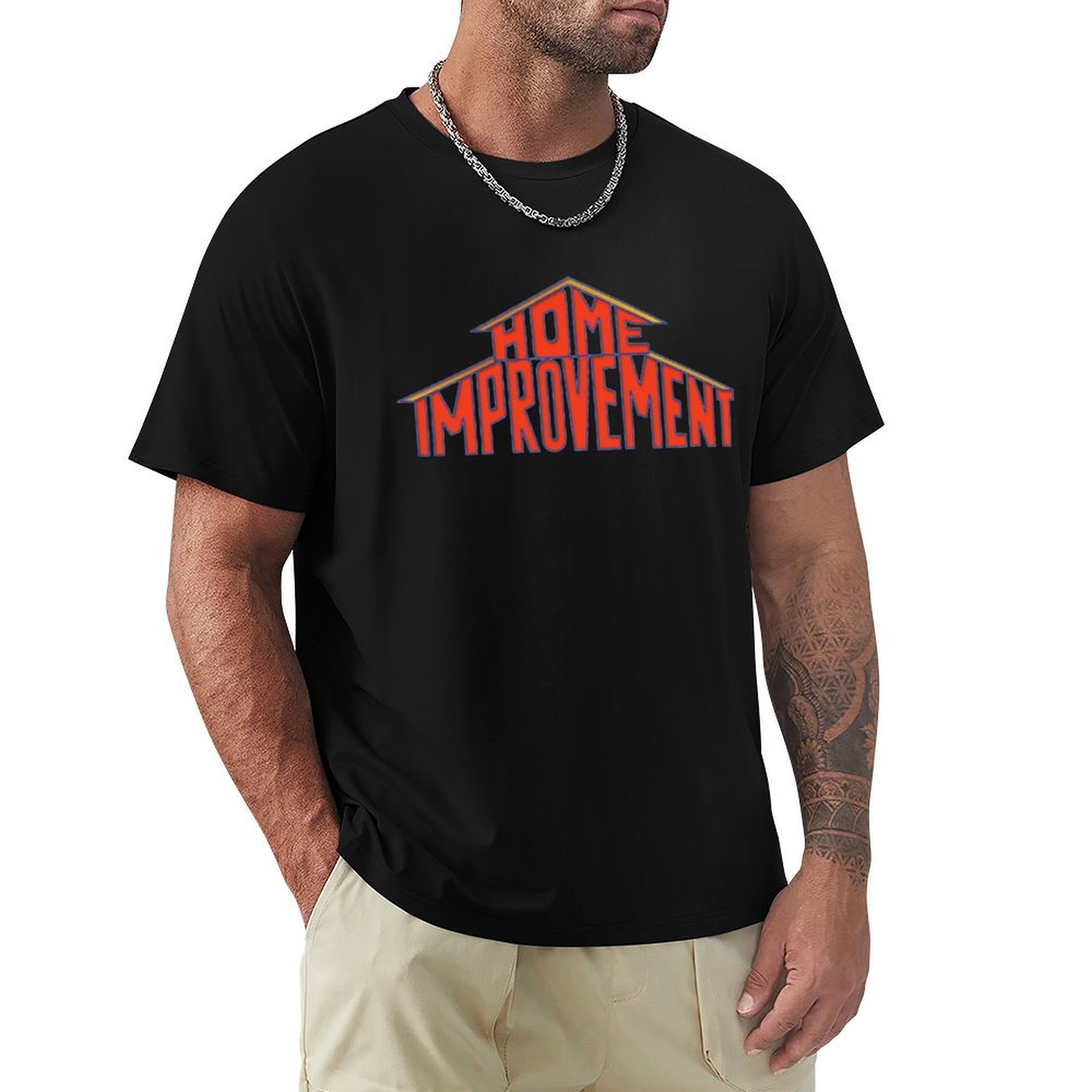Home Improvement Logo - Home Improvement Logo 90s T-Shirt Simple