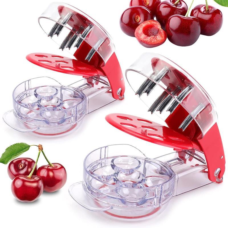 Home Improvement House - Cherry Pitter Tool 6 Slots Fast