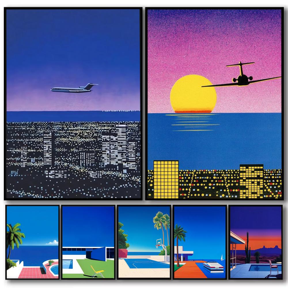 Wall Texture Spray - 1pc frameless H-hiroshi Nagai Artwork Painting