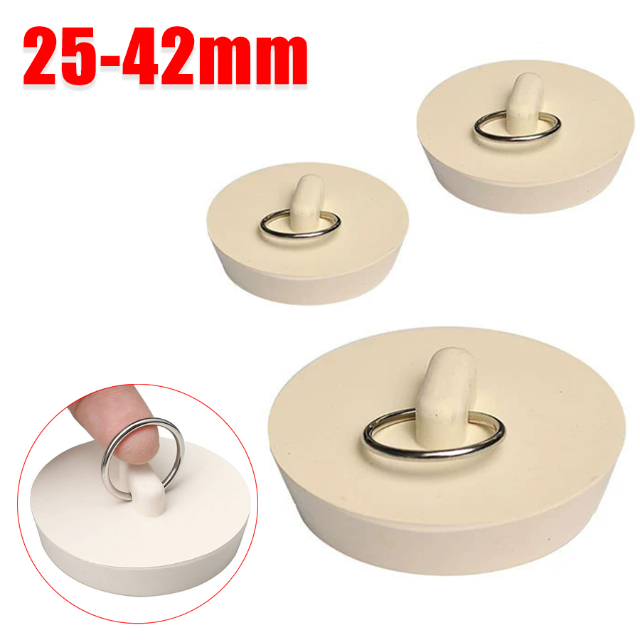 Sink Drain Strainer - 1pcs Rubber Round Tub Stopper 25-42mm