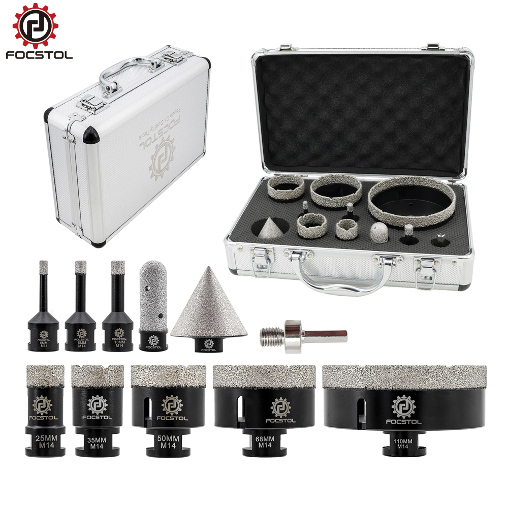 Home Improvement Center - FOCSTOL Diamond Drill Bit Kit 6-110mm