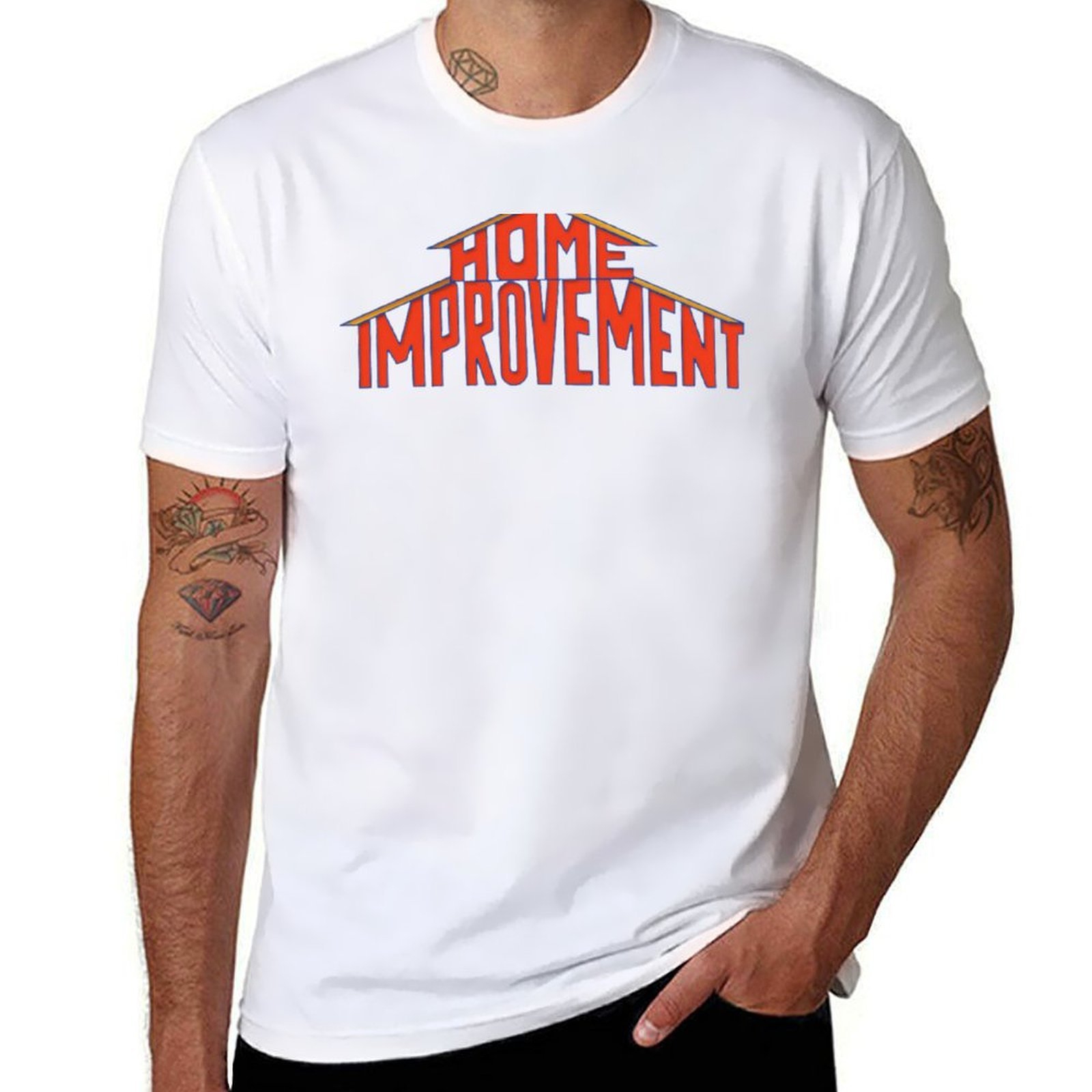 Home Improvement Logo - Home Improvement Logo 90s T-Shirt t