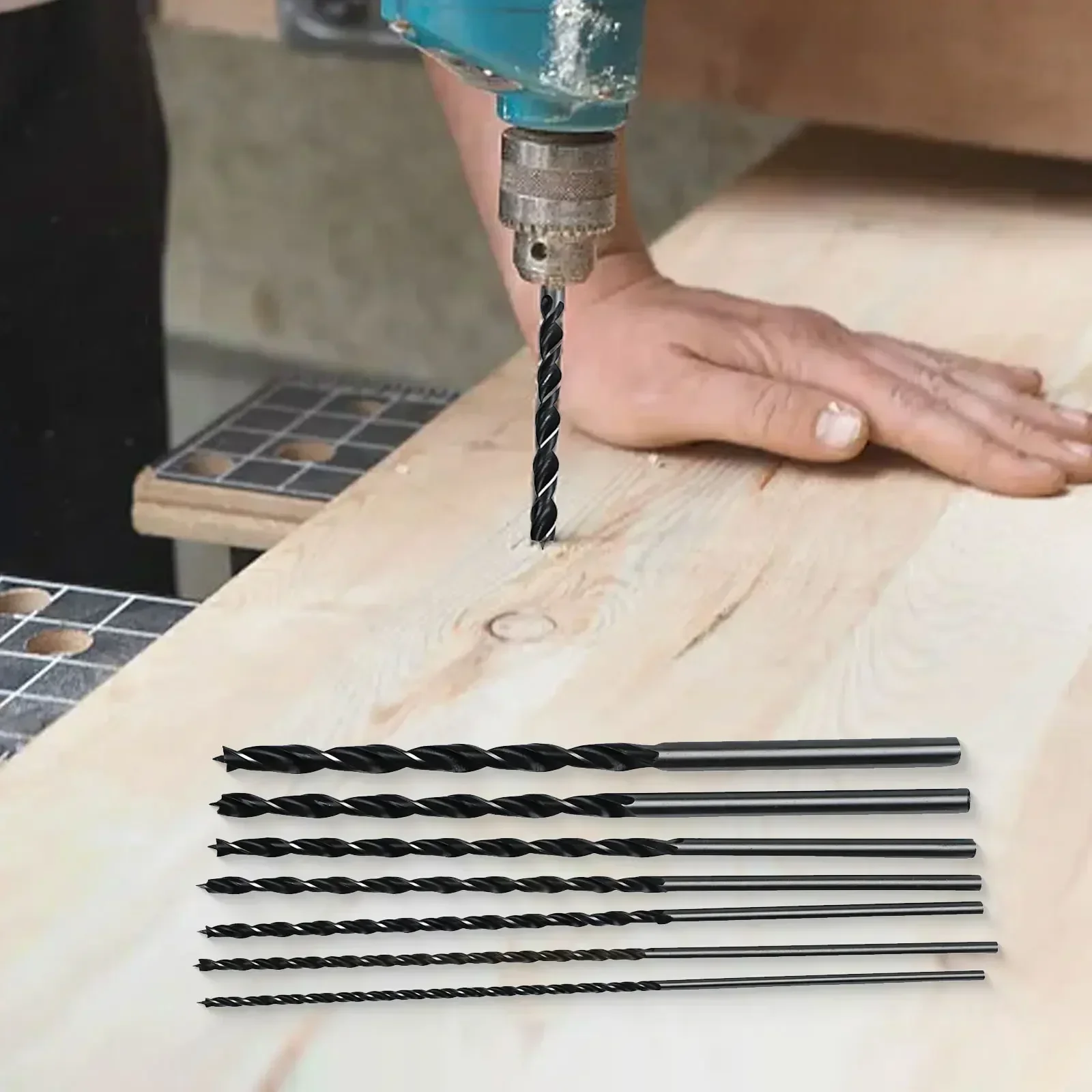 Home Improvement Center - Woodworking Tools Spiral Drill Bit Wood