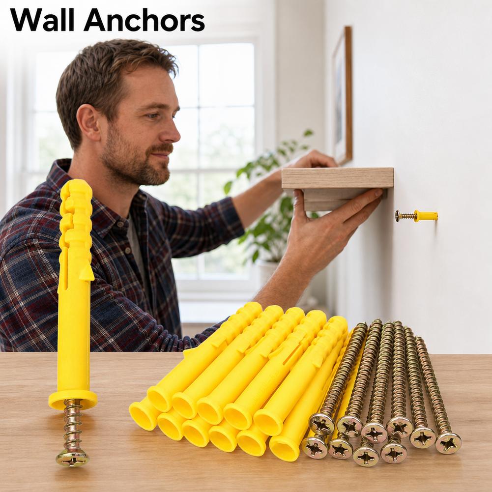 Drywall Anchor Screw - 10/30Pcs M6 M8 Heavy Duty Drywall