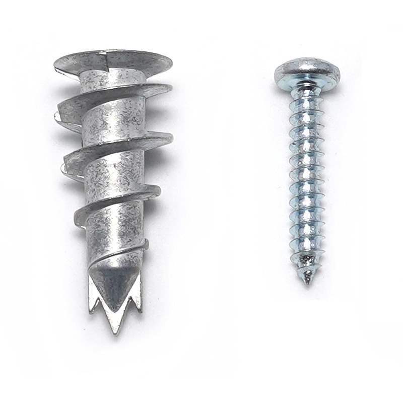 Drywall Anchor Screw - 50/100 PCS Self-Drilling Drywall/Hollow Wall Anchor