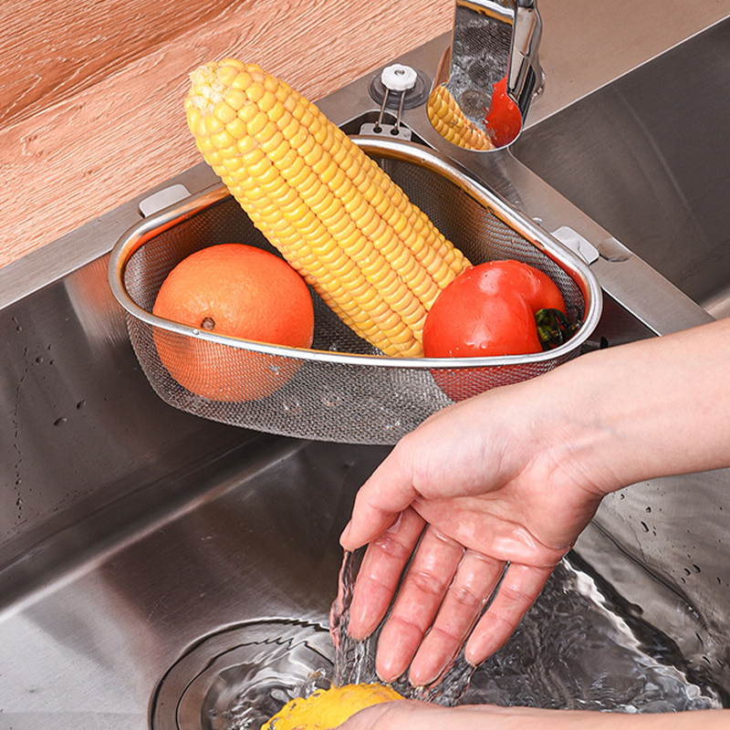 Stainless Steel Triangle Sink  - đánh giá và giá Sink Drain Strainer