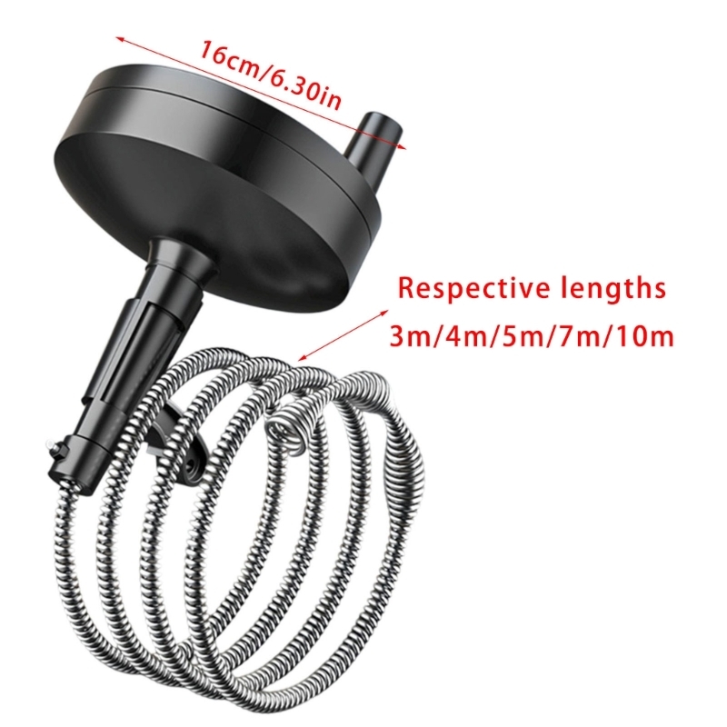 Rắn ống nước bằng tay xử lý tắ - đánh giá và giá Plumbing Snake Drain