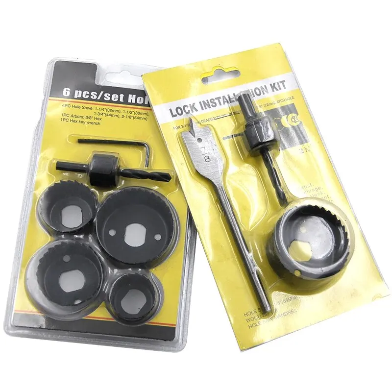 6PC 32-54mm Hole Saw Set for G - đánh giá và giá Home Improvement Center