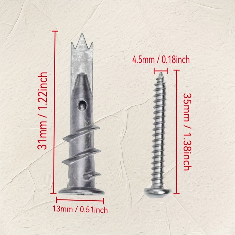 25Set of Diamond Coated Board  - đánh giá và giá Drywall Anchor Screw
