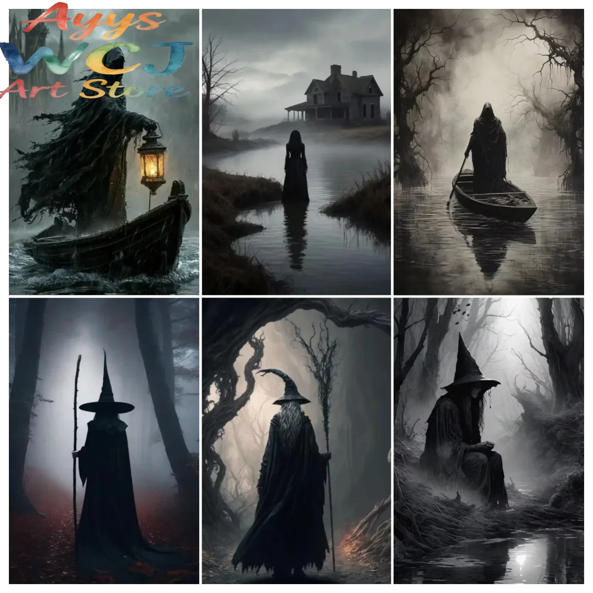 Dark Academia Art The Witch De - đánh giá và giá Wall Texture Spray