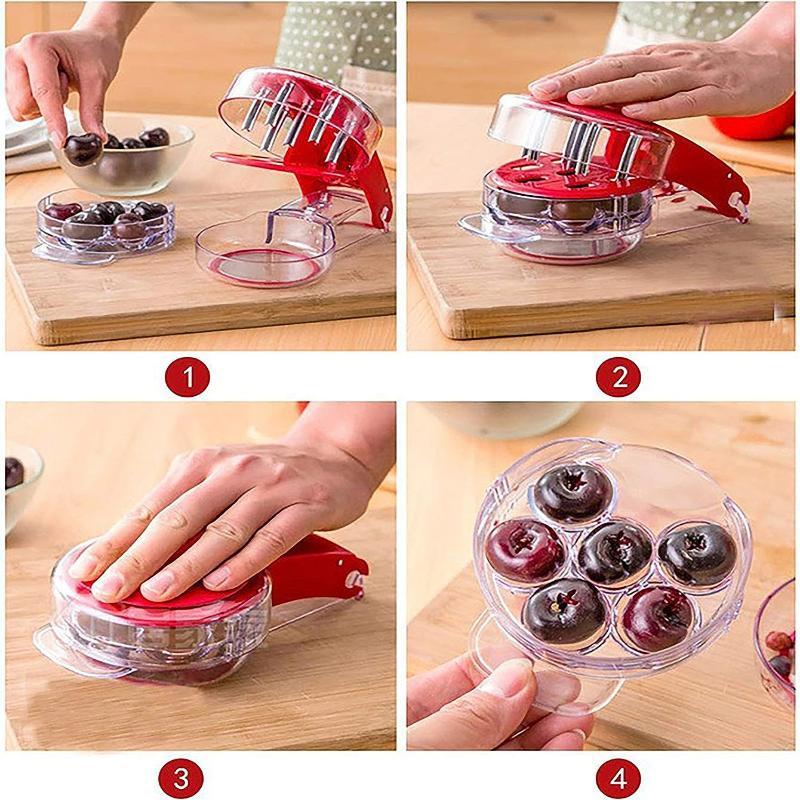 Cherry Pitter Tool 6 Slots Fas - đánh giá và giá Home Improvement House