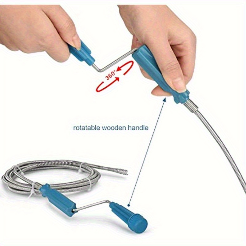 Telescopic Handle Flexible Ste - đánh giá và giá Plumbing Snake Drain