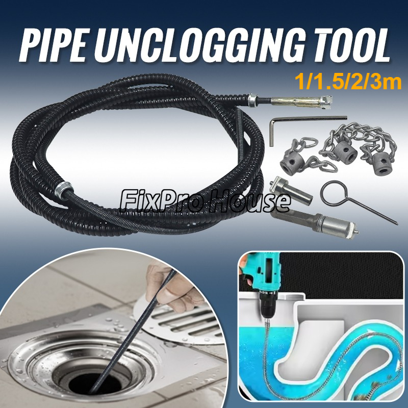 1-3m Electric Drill Pipe Dredg - đánh giá và giá Plumbing Snake Drain