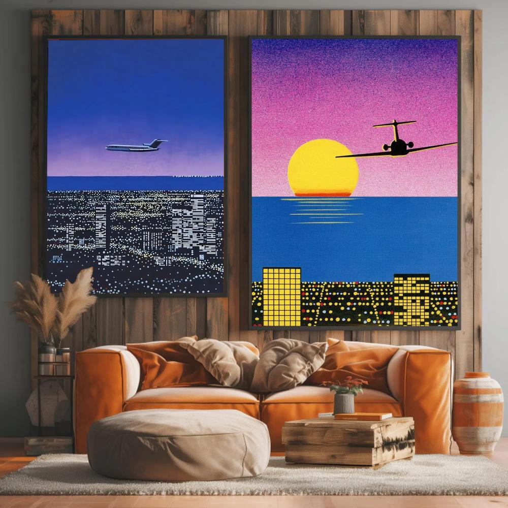1pc frameless H-hiroshi Nagai  - đánh giá và giá Wall Texture Spray