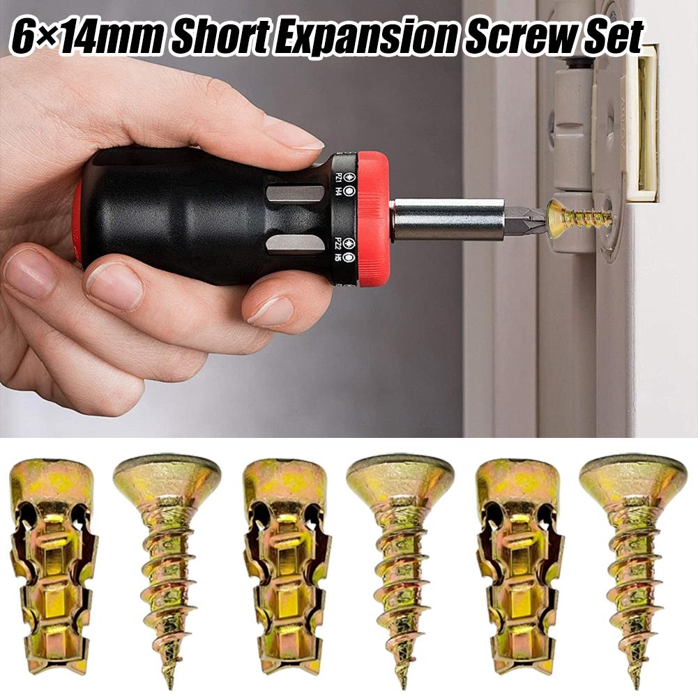 100pcs 6*14mm Door Hinge Threa - đánh giá và giá Drywall Anchor Screw