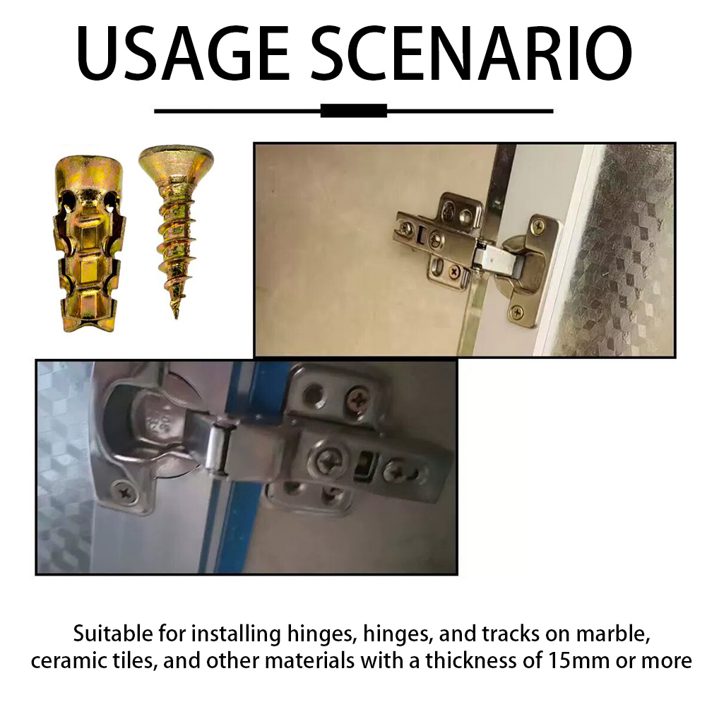 6*14mm Door Hinge Thread Repai - đánh giá và giá Drywall Anchor Screw
