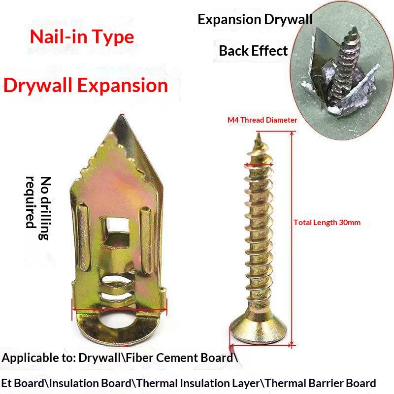 50Pcs Self-Tapping Drywall Anc - đánh giá và giá Drywall Anchor Screw