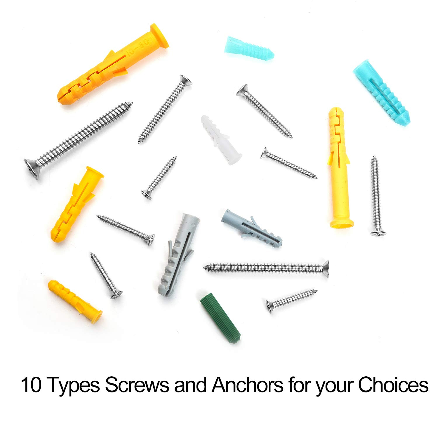 482 Cái/bộ Nhựa Mở Rộng Chong  - đánh giá và giá Drywall Anchor Screw