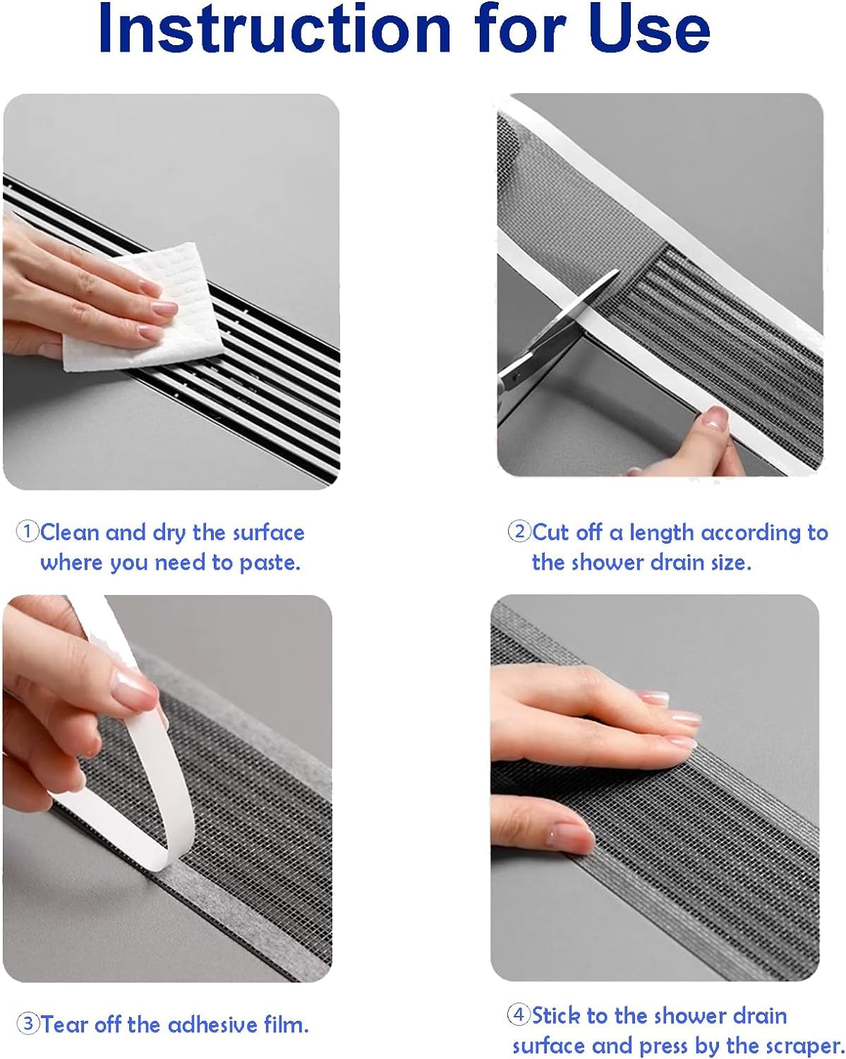Shower Drain Hair Catcher Stic - đánh giá và giá Sink Drain Strainer