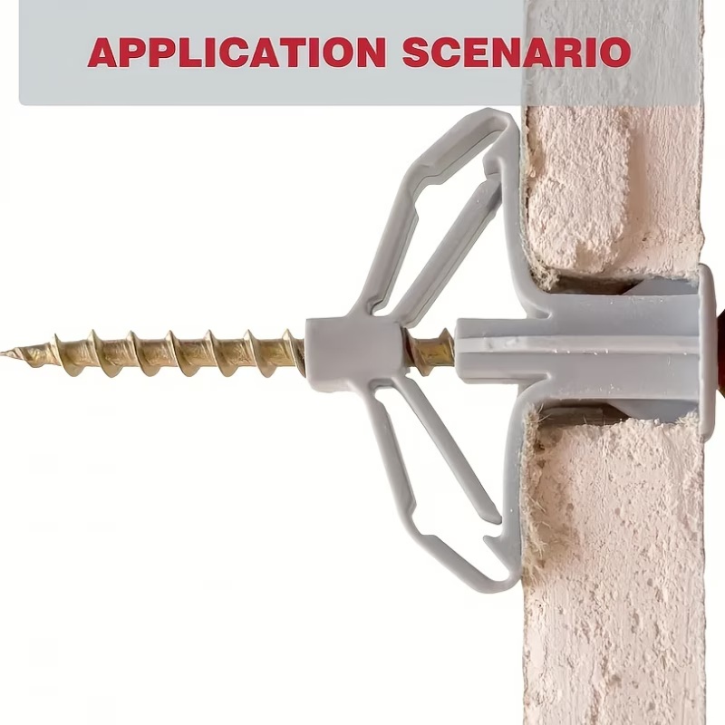100PCS Plasterboard Expansion  - đánh giá và giá Drywall Anchor Screw