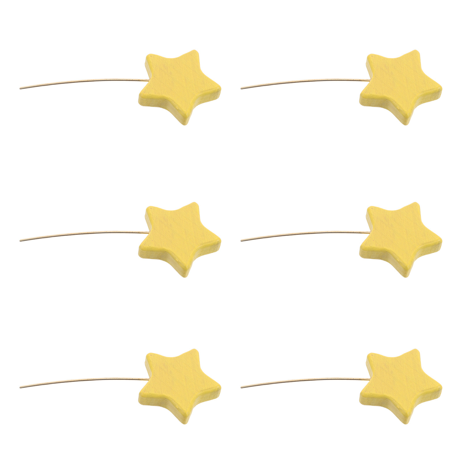 6Pcs Mini Wood Star Picks Five - đánh giá và giá Wood Filler Stick