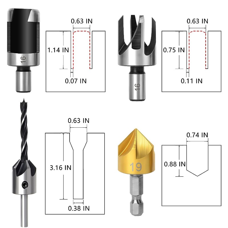 Professional Woodworking Drill - đánh giá và giá Home Improvement Center