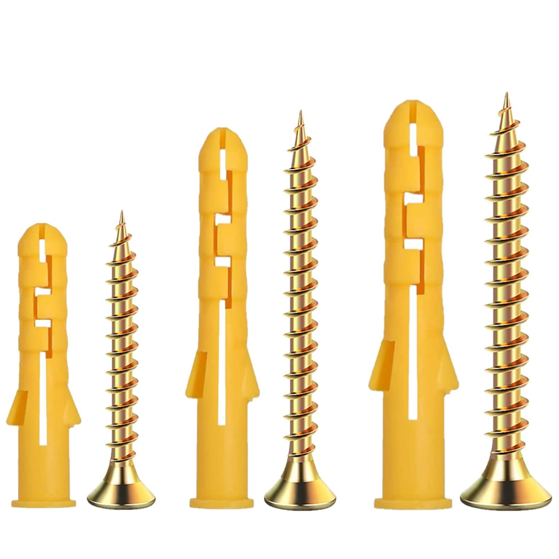 Plastic Screws & Bolts Kit Exp - đánh giá và giá Drywall Anchor Screw