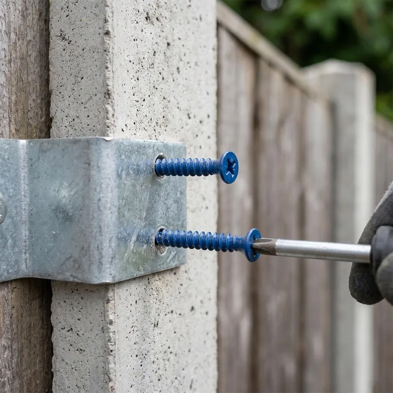 Concrete Screws Anchor Blue Fl - đánh giá và giá Drywall Anchor Screw