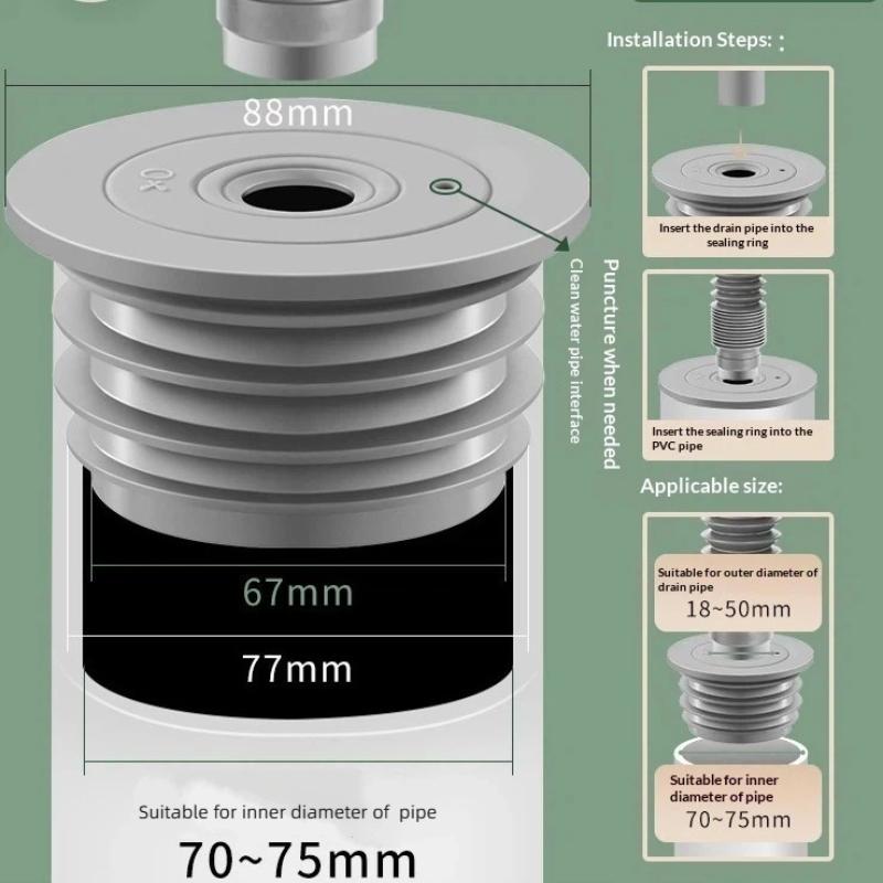 Silicone Bathroom Sewer Seal R - đánh giá và giá Sink Drain Strainer