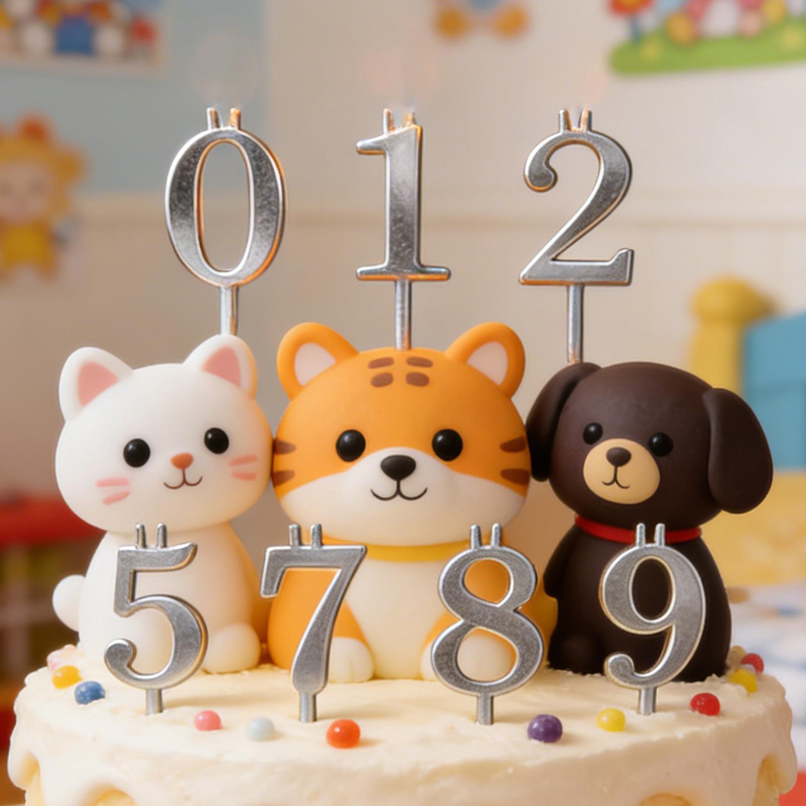 10pcs 0-9 Number Cake Toppers  - đánh giá và giá Home Improvement House